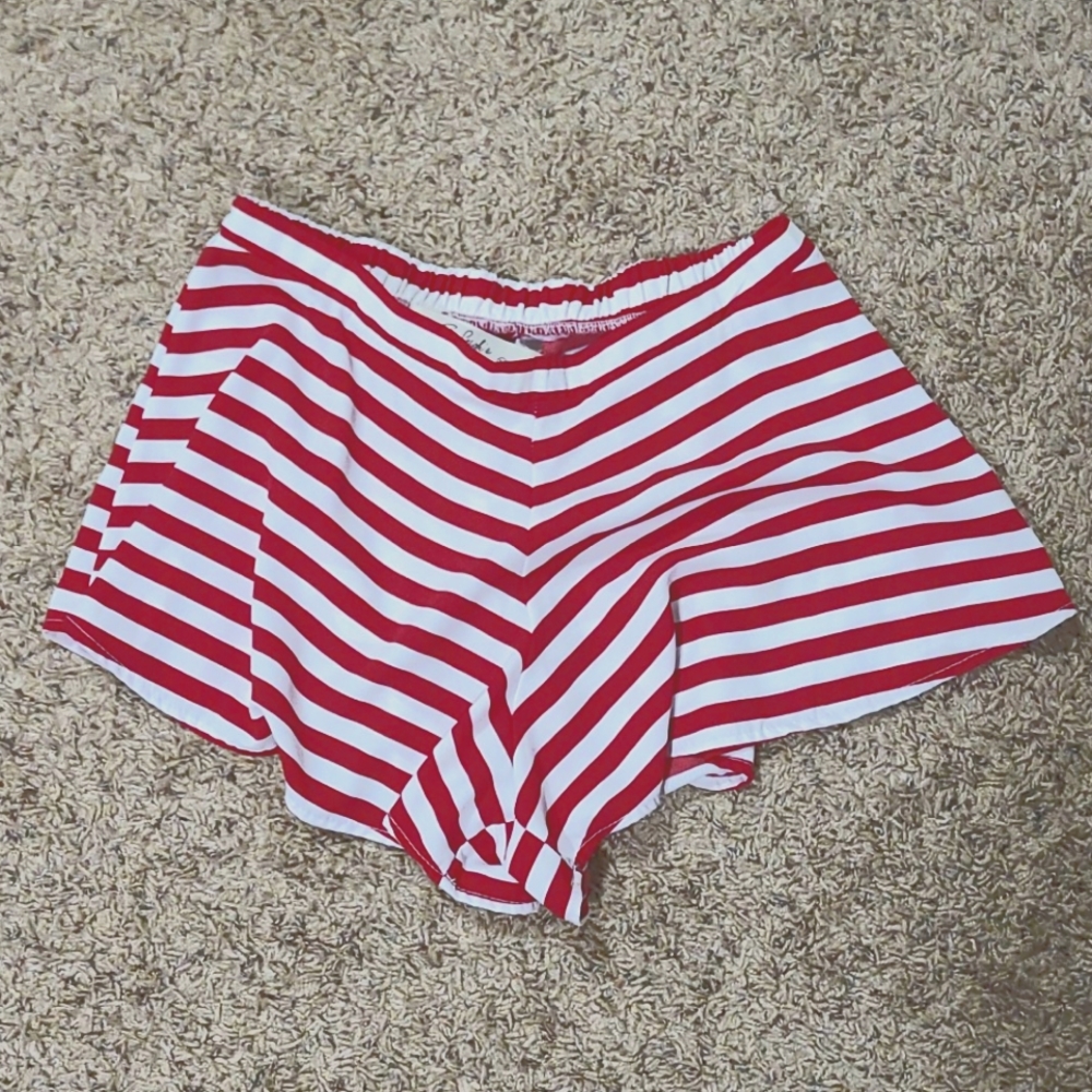 Flowy Striped Shorts